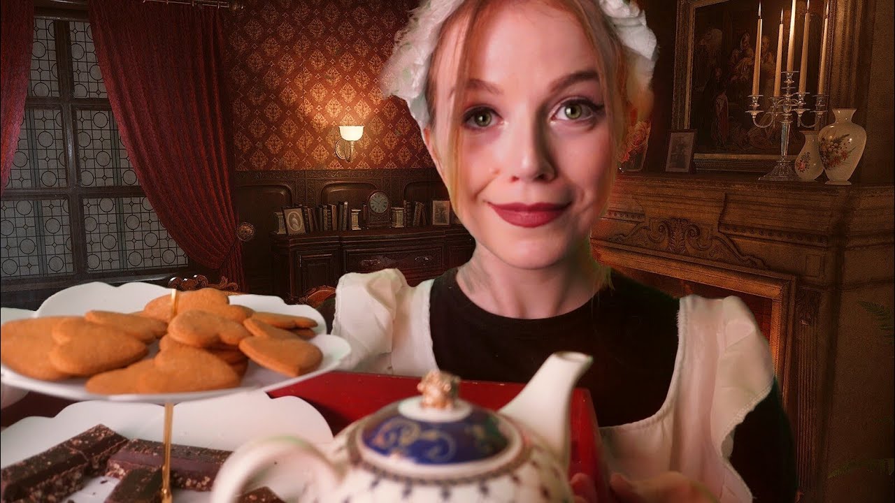 ASMR Royal Victorian Maid Pampers you Before Bed 👑 ASMR PERSONAL ATTENTION ROLEPLAY