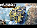 GIANT DUMP TRUCK | Narrow Mountain Pass Offroading | Epi # 225 |MudRunner (mods) Spintires Simulator