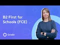 Webinar for English teachers: B2 First for Schools (FCE)