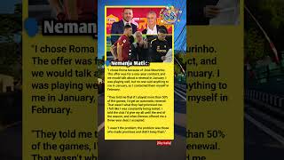 He Chose Roma for Mourinho… Then Everything Fell Apart. #football #mourinho #matic #asroma #shorts