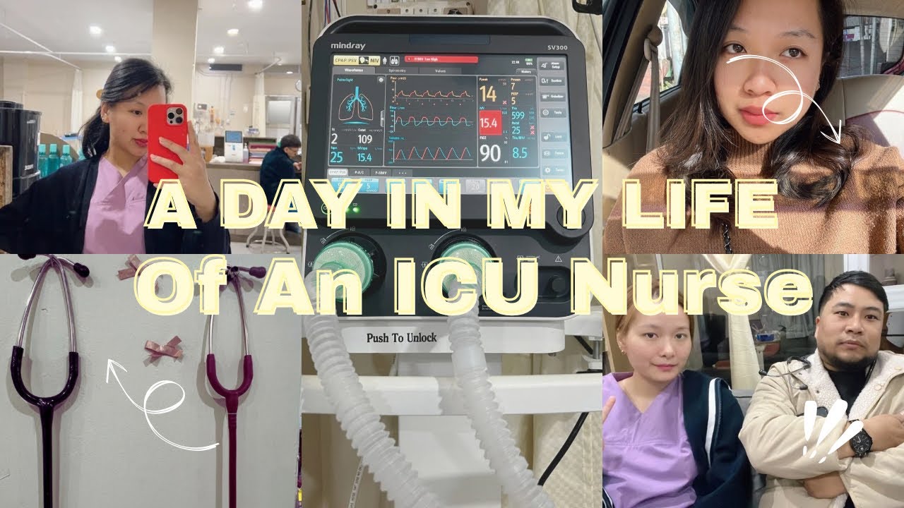 A Day in My Life Of An ICU Nurse 💫🏥🩷