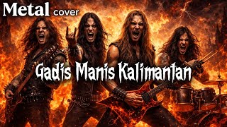 Gadis Manis Kalimantan - rock metal version ( cover AQILA_musik )