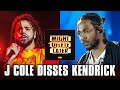 J. Cole DISRESPECTS Kendrick Lamar
