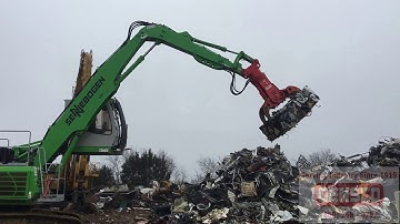 Scrap and Waste Handling Grapple - Gensco HG Series