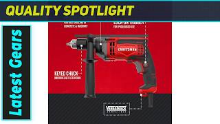 CRAFTSMAN 1/2-in Hammer Drill CMED741 The Corded Powerhouse You Forgot About?