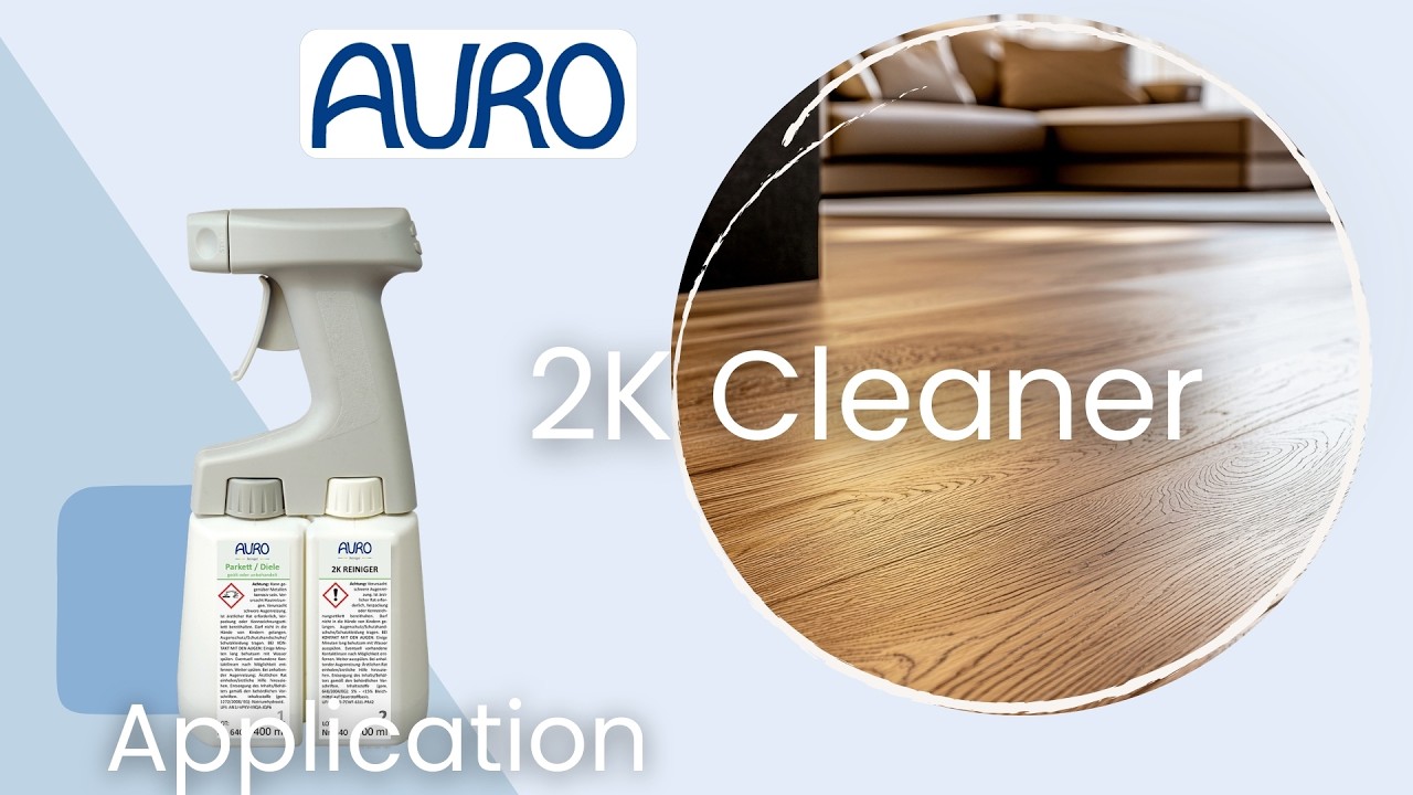 Remove Stubborn Dirt from Wood | 2K Cleaner | AURO