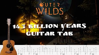 Guitar tab Outer Wilds - 14.3 Billion Years