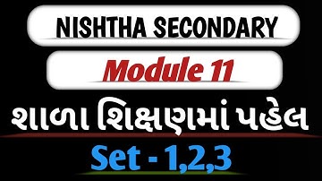 nishtha module 11 answers | nishtha module 11 quiz answers | nistha secondary module 11 answers