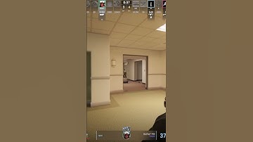 ACE with a P90 #cs2 #ace #1v5 #office #funny #viral #gaming #shooting #intense #insane #p90