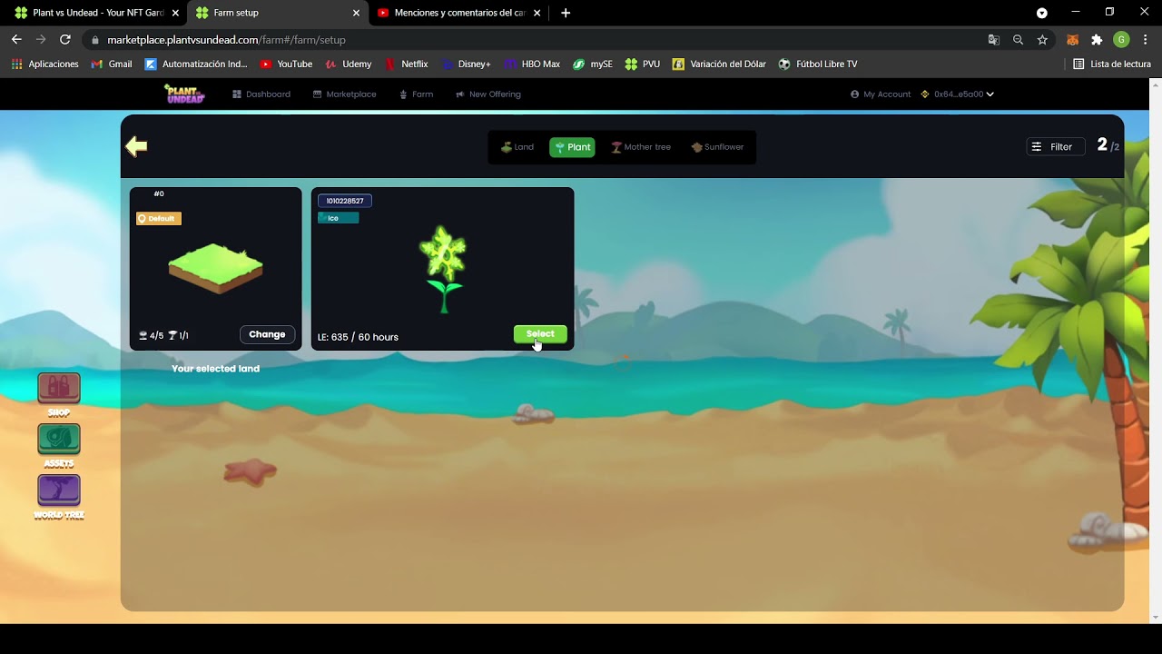 Plant vs sembrar tu planta NFT YouTube