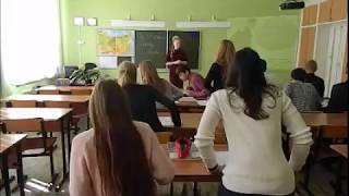 Урок английского языка в 11 классе Урок английского языка в 11 классе