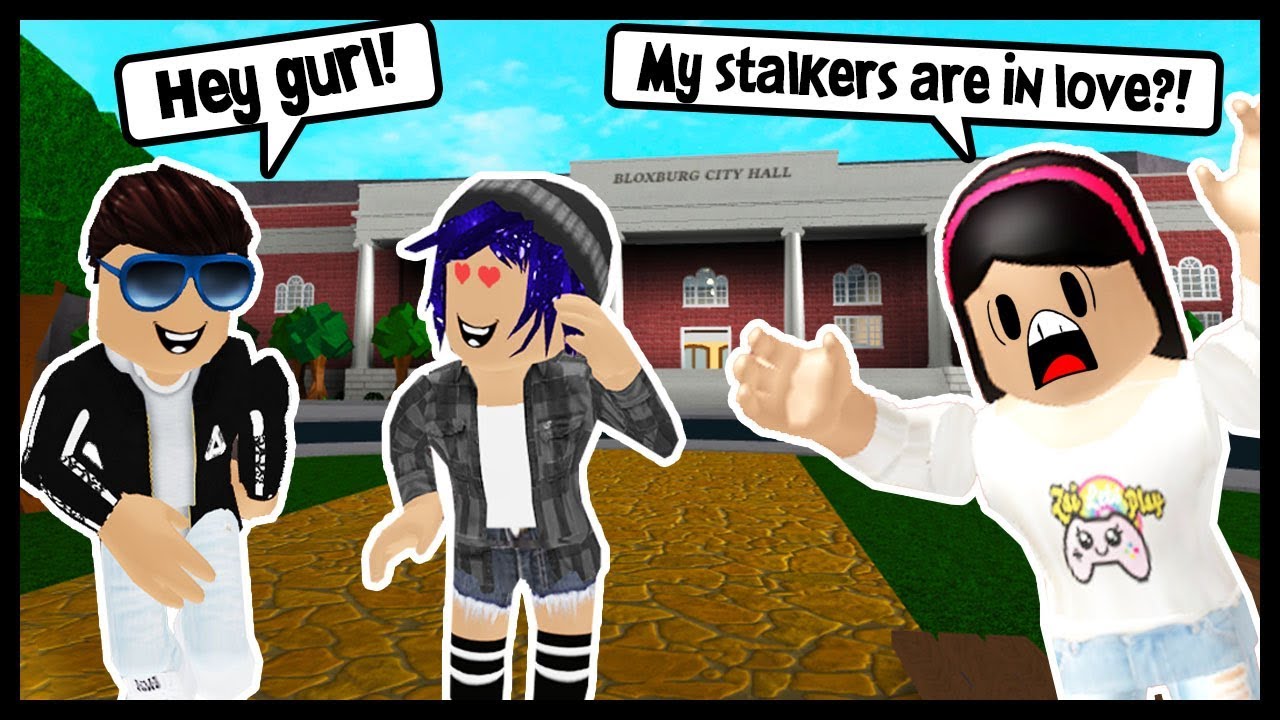 My Stalker S In Love With My Other Stalker Roblox Youtube - walk roblox parody lyrics roblox flee the facility pals