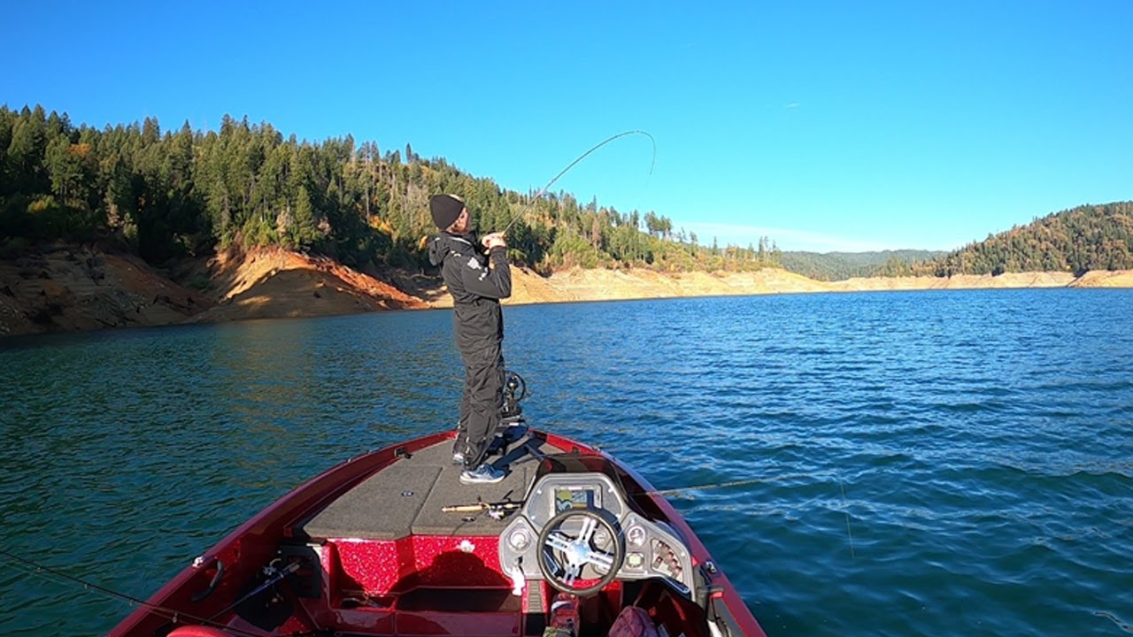 We had the lake to ourselves – Bullards Bar Bass Fishing