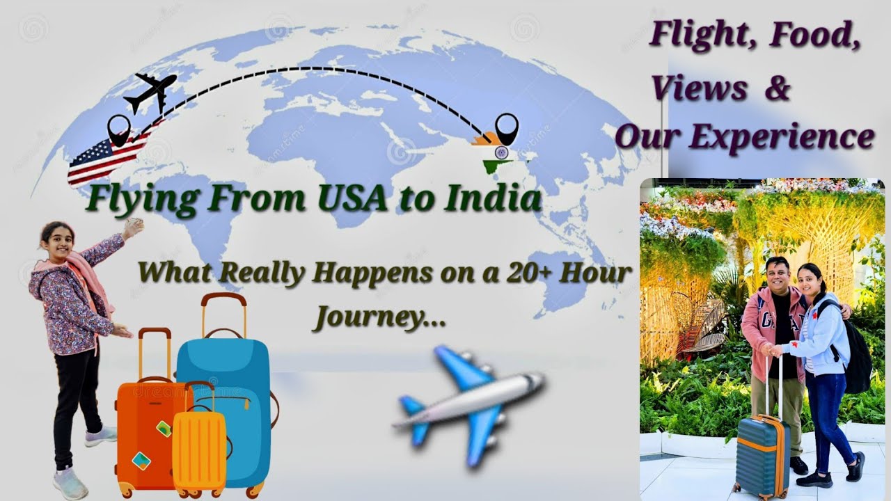 USA to India via Dubai//Emirates Flight, Airport & Journey Experience @TravelwithN3Family