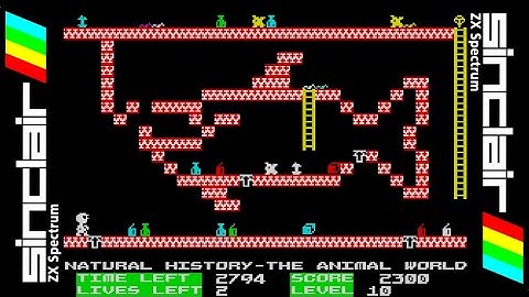 COLIN THE CLEANER -=Classic Gaming=- Walkthrough, ZX Spectrum
