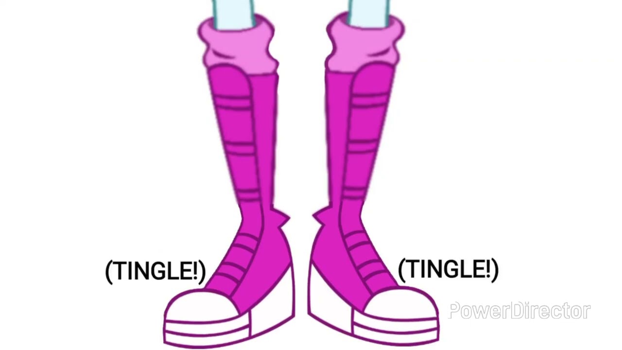 Sonata Dusk's Talking Pink Converse Boots Transformation