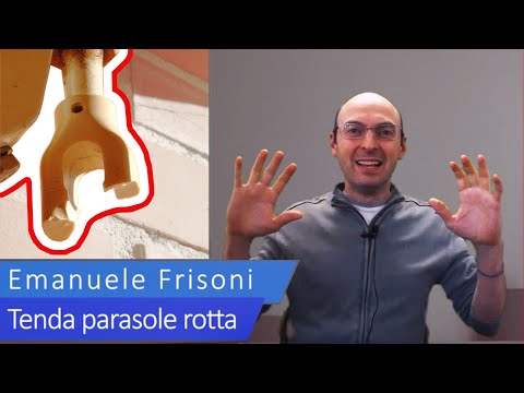 Come aggiustare arganello della tenda da sole in PVC rotto