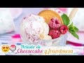 Helado de Cheesecake con Frambuesa | Sin máquina heladera | Quiero Cupcakes!