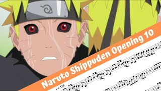 Video thumbnail of "Naruto Shippuden Opening 10 (Flute)"