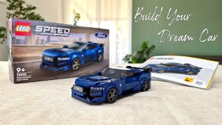 Building the Ultimate Ford Mustang Dark Horse Car [LEGO 76920]
