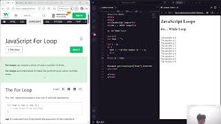 Tugas Pemrograman Web: Belajar JavaScript (Loops & Arrays) - La Ode Muhammad Faathir Asshadiq