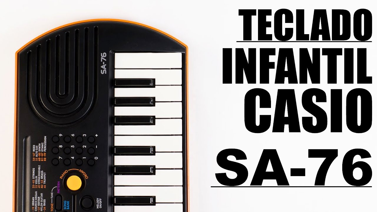 Teclado Infantil Casio SA50
