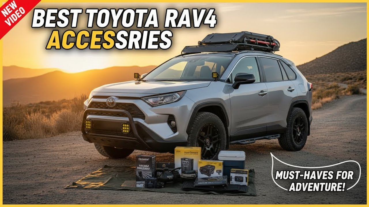 ТОП-10: Лучшие аксессуары для Toyota RAV4 в 2026 году | 🔥 Необходимые улучшения, которые вы дейст...