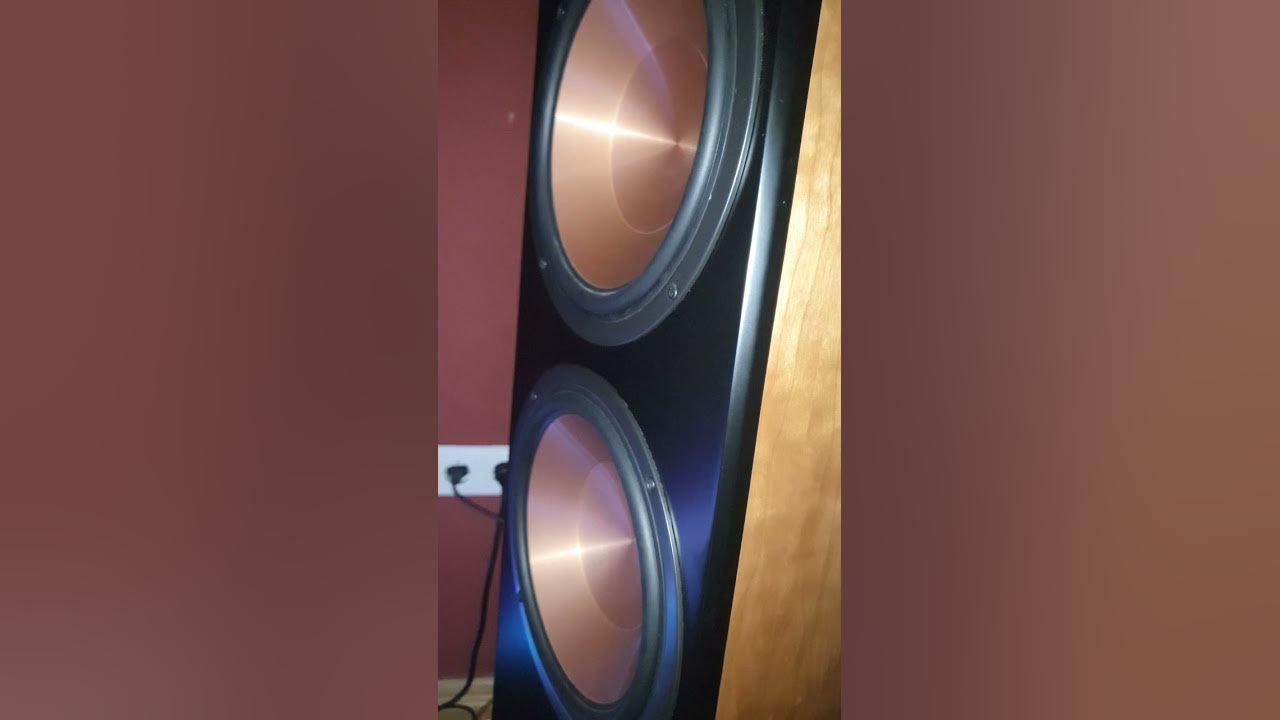 Klipsch RF7MK3 Woofer Test - YouTube