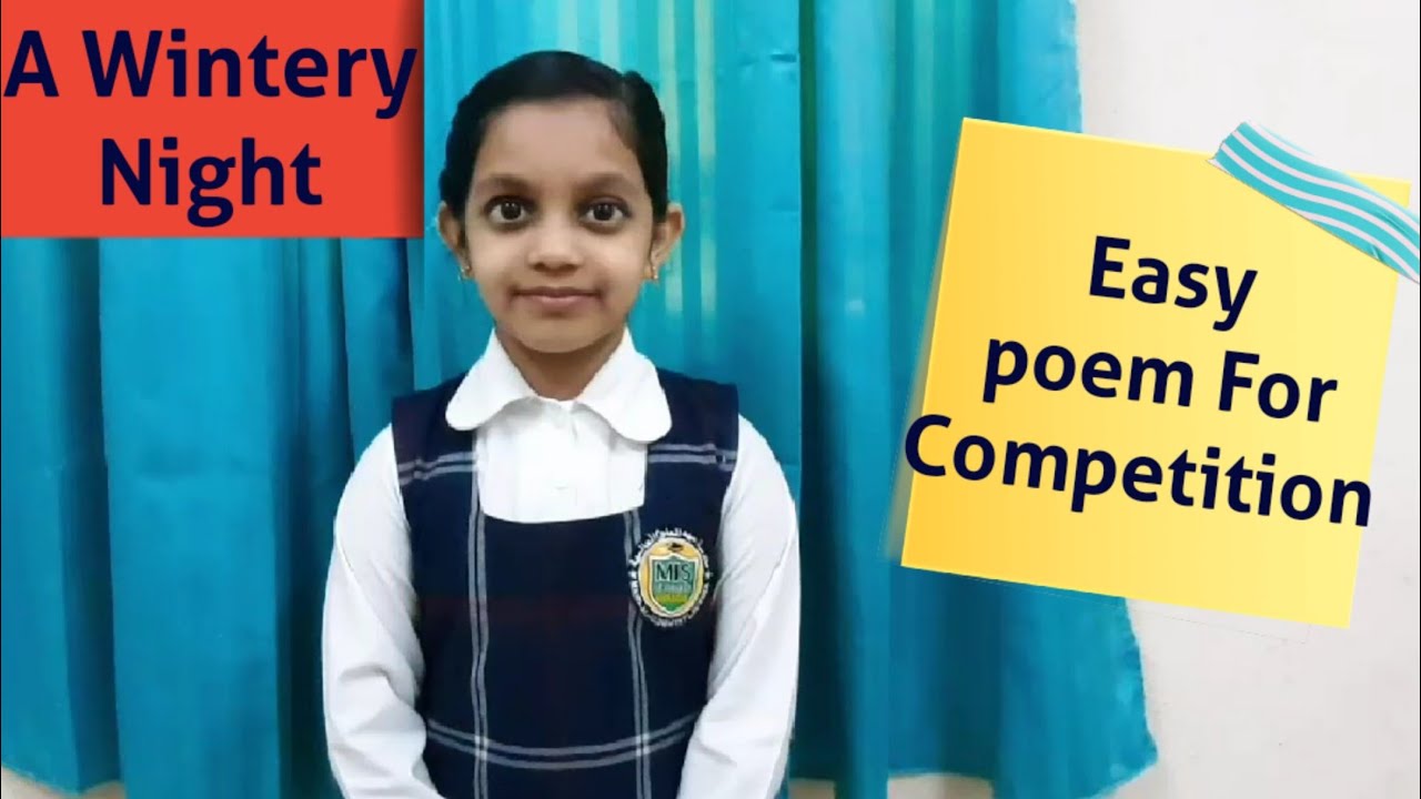 English Poem Recitation For Class 2 Class 3 class 4 English Poem 