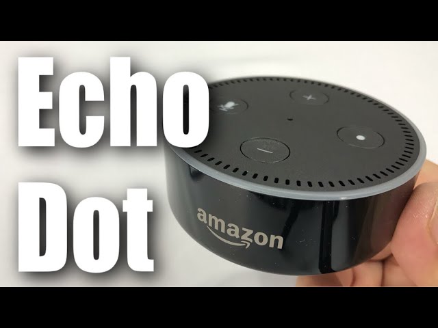 Unboxing a black Amazon Echo Dot (2nd Generation) - YouTube