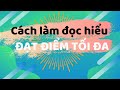 Kỹ năng làm bài thi đọc hiểu môn Ngữ văn THPT Quốc Gia