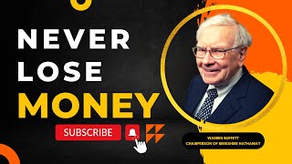 NEVER LOSE MONEY | 10 QUOTES OF WARREN BUFFETT