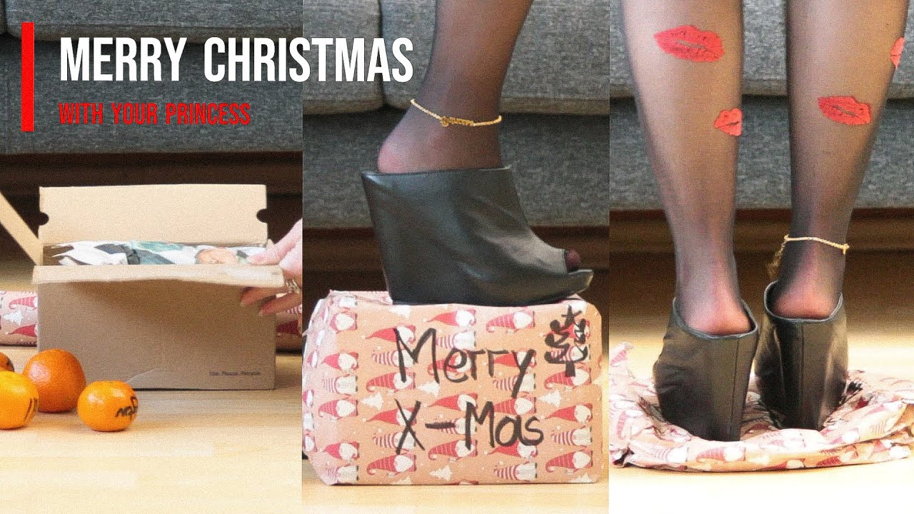 Merry Christmas #shoes #crush #asmr #legs #foot #highhheels