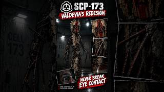 The Terrifying New Look of SCP-173 | Valdevia Redesign #shorts