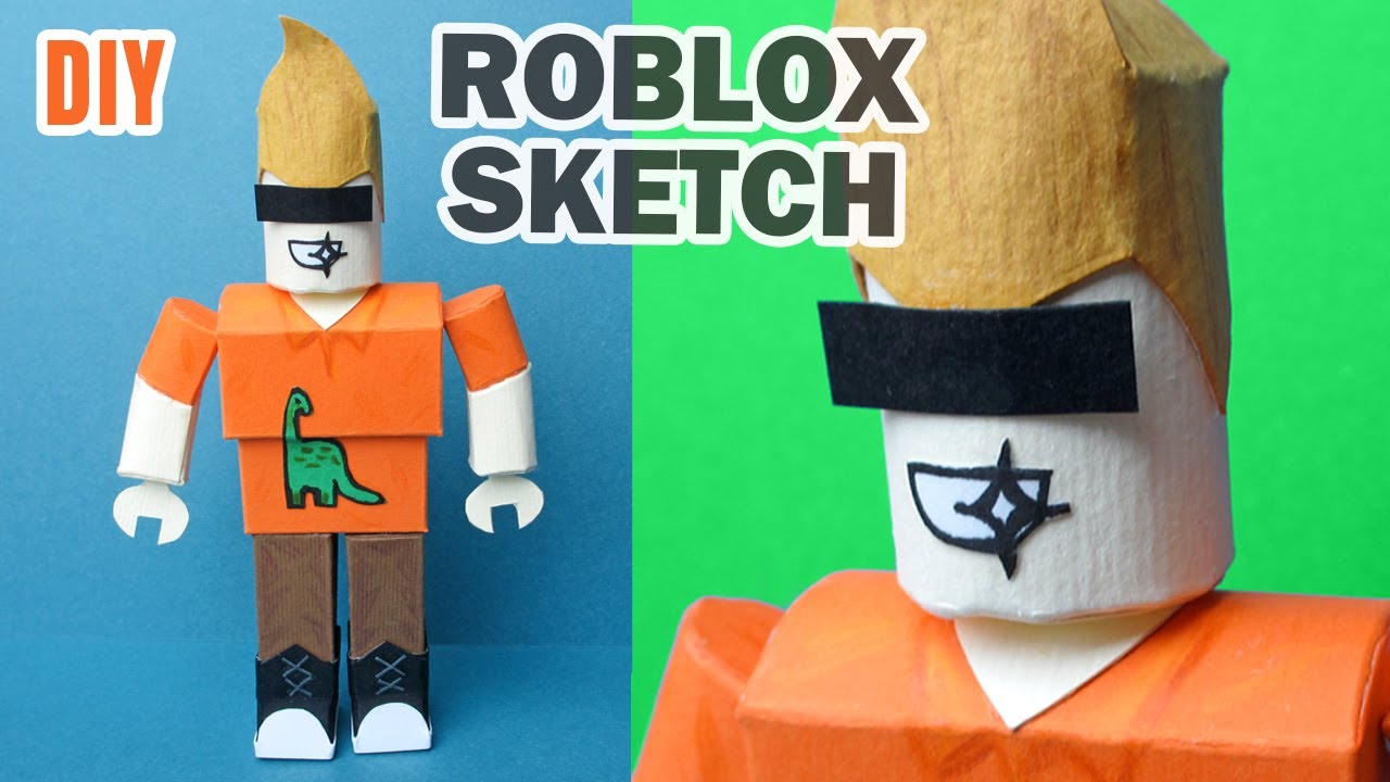 Como Fazer O Seu Boneco do Roblox De Papel #roblox #shorts 