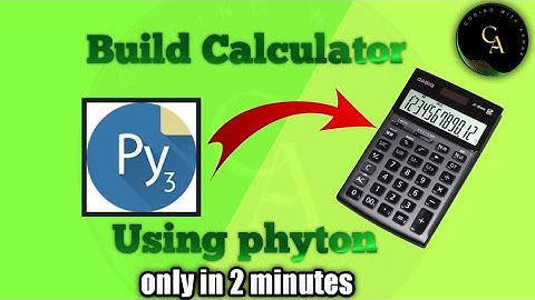 How to Make A Simple Calculator Using Python ? | Pydroid 3 Tutorial | Friendly Coder