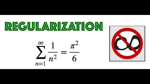 Infinite Sum of 1/n^2 : Regularization