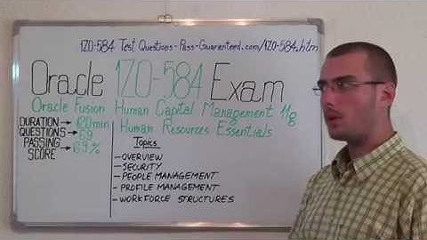 1Z0-584 – Oracle Exam Fusion Human Test Management Questions
