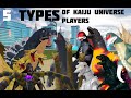 5 MORE Types of Roblox Kaiju Universe Players