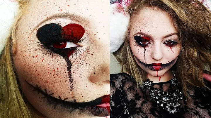 Queen Of Hearts Affordable  Halloween Makeup Tutor...