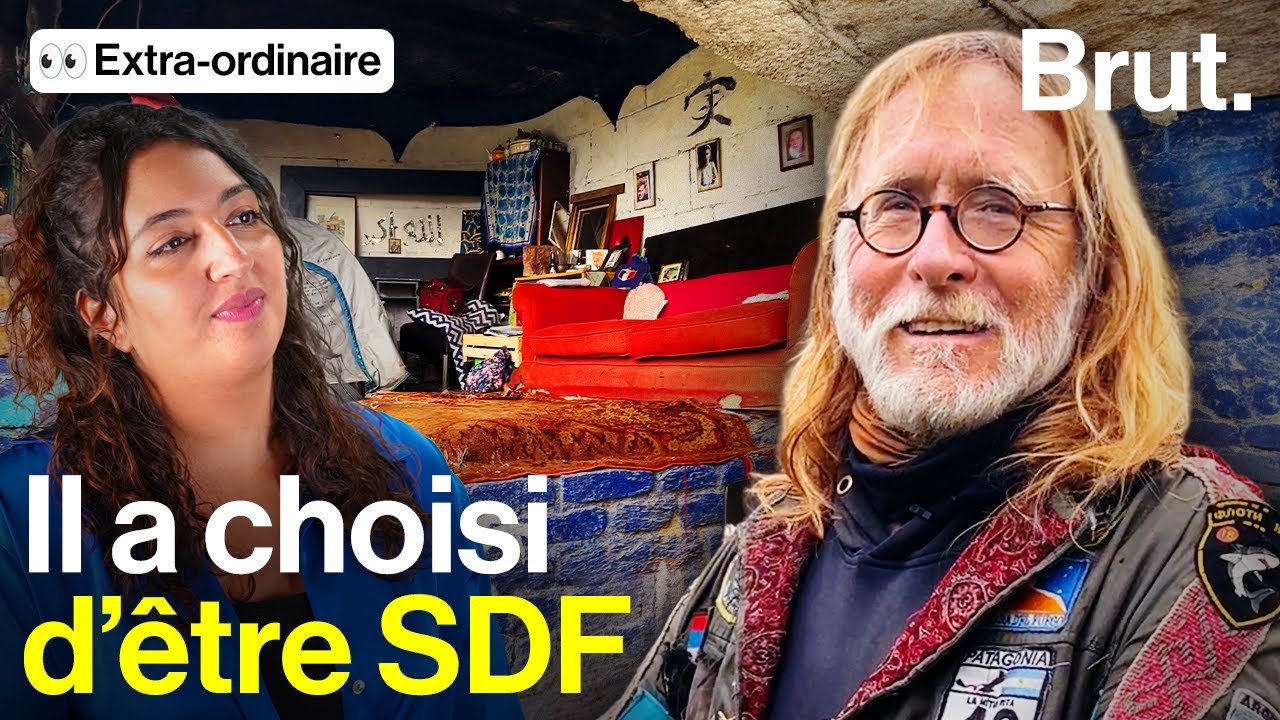 Chris Ames, le vagabond globe-trotteur qui vit sous un pont à Rennes