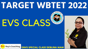 WB Primary TET EVS Class || EVS MCQ live Class || Roy