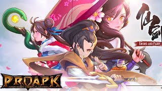 Sword and Fairy Android Gameplay (Open World MMORPG) screenshot 1