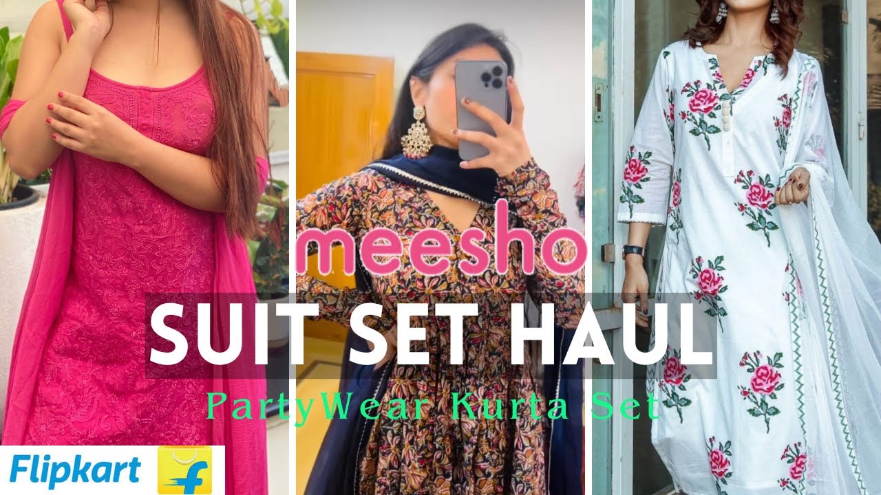 Meesho haul meesho kurti haul meesho suit haul meesho suit set