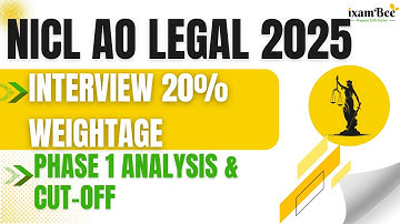 NICL AO Legal 2025 – Interview preparation