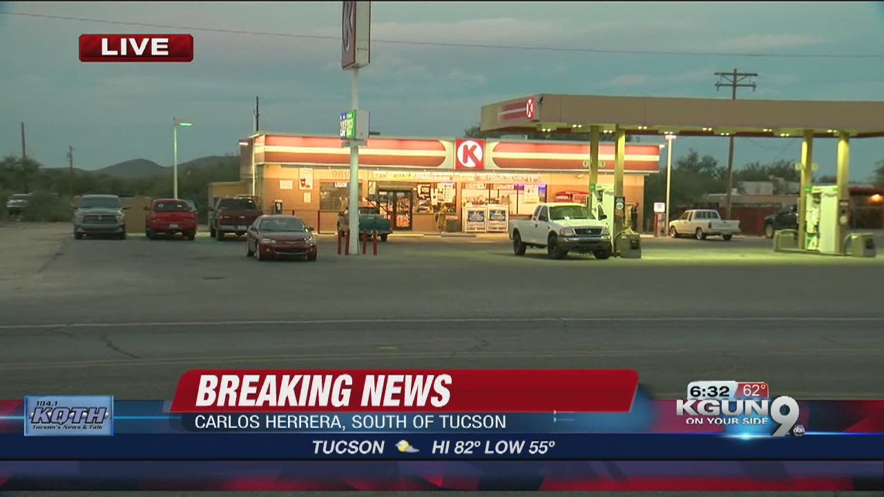 Deputies look for armed Circle K robber - YouTube
