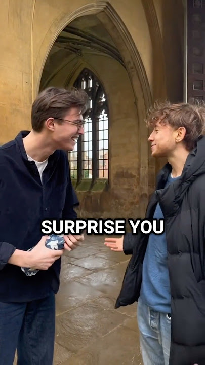 When I Surprised Armand in Cambridge! 📚 🥰