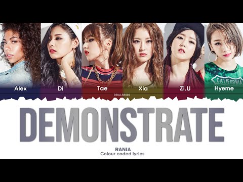 RaNia (라니아) - Demonstrate Lyrics [Color Coded Han/Rom/Eng]