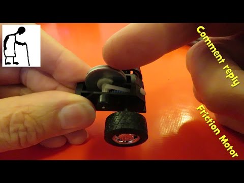 Let&rsquo;s look at a toy car&rsquo;s friction motor