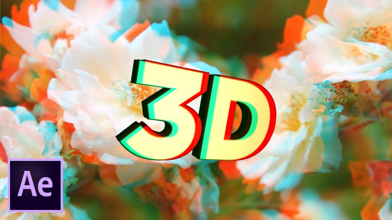 3d Effect Easy After Effects Tutorial Youtube